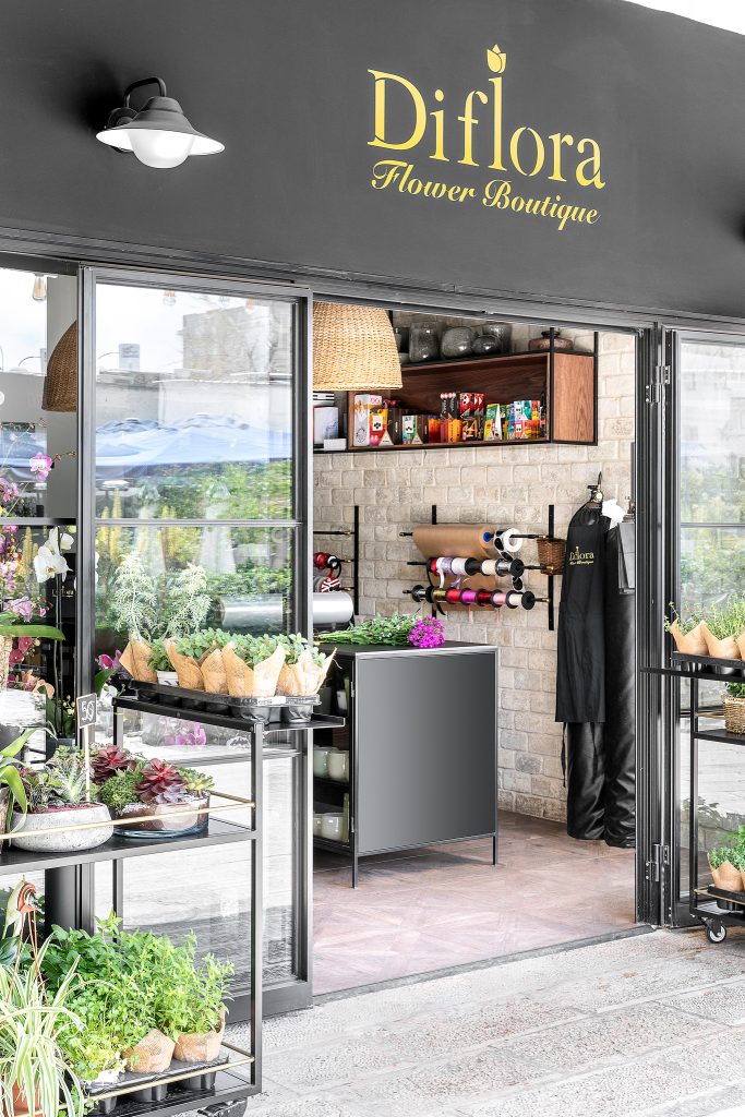 Diflora Flowers Shop | פרויקט עיצוב פנים - עיצוב פנים סטודיו 73