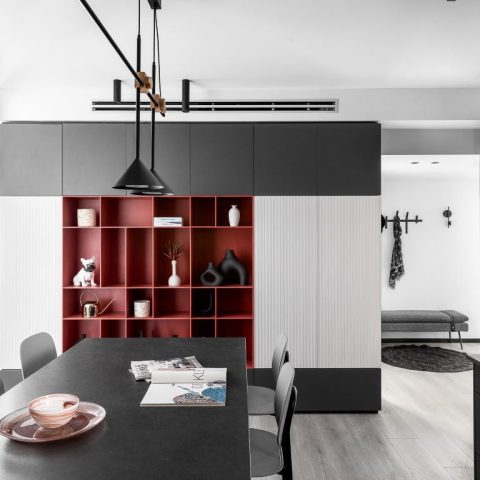 Vertical Stripes House